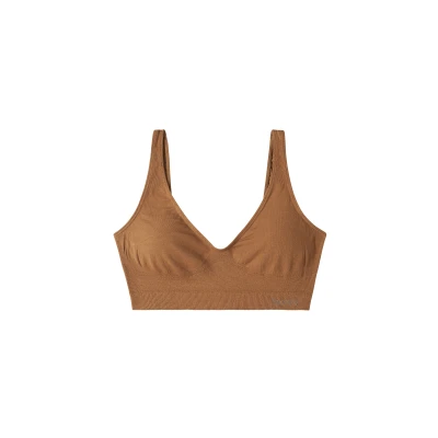Image of Boody Women&#039;s Shaper Bra Organic Bamboo Underwear Seamless Nude 4 X Small 2 Pack