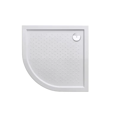 Image of Durovin Bathrooms 900 x 40mm Shower Tray Anti Slip Surface,Acrylic Material, Quadrant Shape