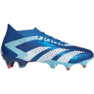 Image of adidas Unisex&#039;s Predator Accuracy.1 Sg Football Shoes (Soft Ground), Bright Royal FTWR White Bliss Blue, 5.5 UK