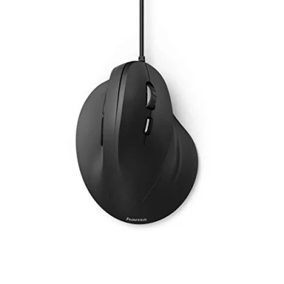Image of Hama 182698 Vertical Ergonomic Mouse Anti Strain Black
