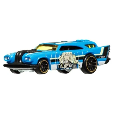 Image of Hot Wheels Audi 90 Quattro HW Turbo 4/5 HTC64 Short Card Dark Blue White Mattel 2024 1:64