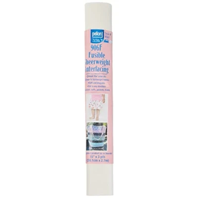 Image of Pellon Fusible Sheerweight Interfacing White inch x 3yd, 15&quot; x3yd