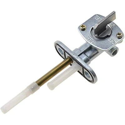 Image of Namvo Fuel Tank Switch, Aluminum and Plastic Valve for Tap LT80 LTZ400 Z400 LTZ250 LTF300 Silver White