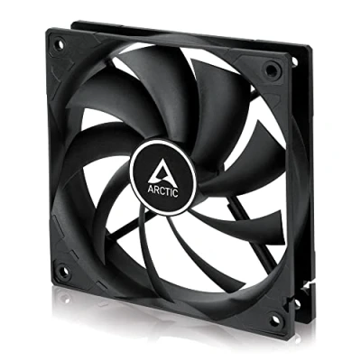 Image of ARCTIC F12 PC Fan, 120mm Case Low Noise, Quiet motor, Computer, Fan Speed: 1350 rpm Black