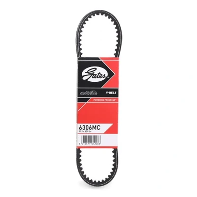 Image of 044145271J, 044145271K V Belt GATES 6306MC 11,9mm 650mm VOLKSWAGEN: TRANSPORTER 4, 4 Bus