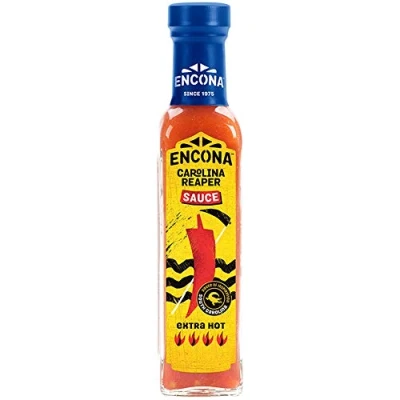 Image of Encona Carolina Reaper Chilli Sauce 6x142ml