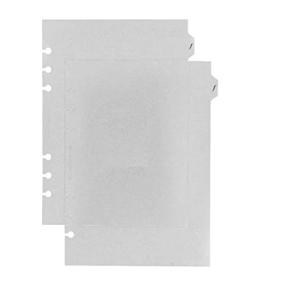 Image of Filofax &quot;New&quot; A5 Transparent Flyleaf (2) (B343613)