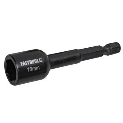 Image of Magnetic Impact Nut Driver 10mm x 1/4in Hex