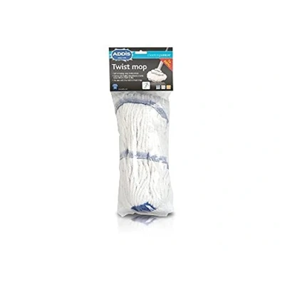 Image of Addis Twist Mop In White And Metallic Silver