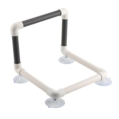 Image of HEEPDD Bird Perch, Portable Suction Cup Parrots Shower Perch Window Wall Plastic Standing Toy for Macaw Cockatoo African Grey Parakeet Cockatiel Conure