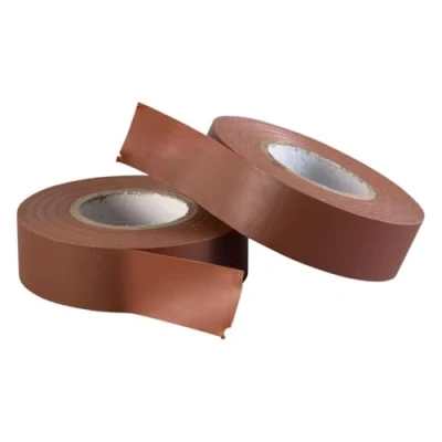 Image of Gocableties Brown Electrical Tape, 19mm x 20m, Strong Self Adhesive PVC Insulation Tape for Insulating, Repairing and Protecting Wires, 2 Rolls