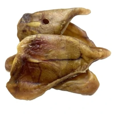Image of Premium Quality Large Pigs Ears (Pack of 20) Natural Dog Treats Chews