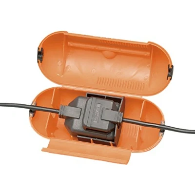 Image of Masterplug Splashproof Plug &amp; One Gang Socket Cover