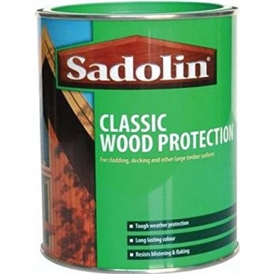 Image of Sadolin Classic Wood Protection 1 litre Antique Pine