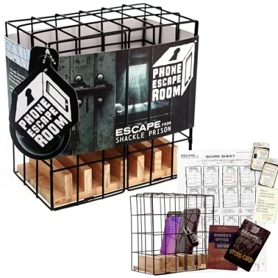 Image of Boxer Gifts Phone Escape Room Fun Family Games For Kids and Adults Christmas or Birthday Gift Children
