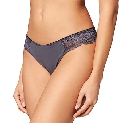 Image of Triumph Women&#039;s Wild Peony Florale Brazilian, PEBBLE GREY