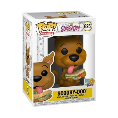 Image of Funko POP! Animation Scooby Doo With Sandwich Collectable Vinyl Figure Gift Idea Official Merchandise Toys for Kids &amp; Adults TV Fans Model Collectors and Display