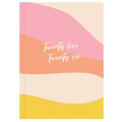 Image of 2025 2026 B5 Academic Week to View Diary Mid Year Organiser Planner for Students &amp; Teachers (Pastel Colours)