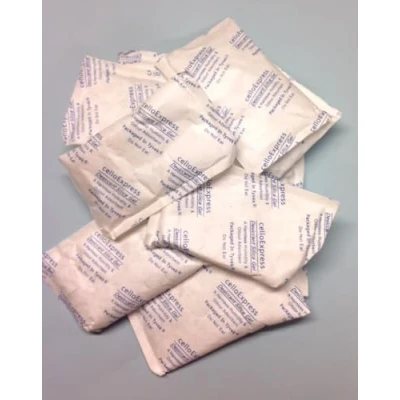 Image of celloexpress Silica Gel Pouches 25g in Tyvek Fabric Sachets Total Weight 500g (25g, 20)