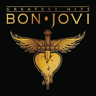 Image of Bon Jovi Greatest Hits Black vinyl Sealed 2024 UK 2 LP set 602465647358