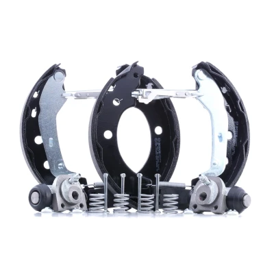 Image of 7701205526, 7701207640 brake Set, drum brakes BOSCH 0 204 114 156 with accessories, wheel cylinder