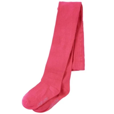 Image of vidaXL Kids&#039; Pantyhose Children&#039;s Tight Fit Tights School Leggings Bright Pink Size 116, ideal for 5 6 Years Footed