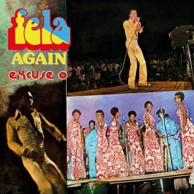 Image of Fela Kuti Excuse O Orange vinyl Sealed 2024 UK LP KFR2014 3