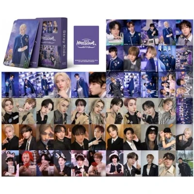Image of Stray Kids Photocards,Stray Cards,Stray Kid Album,Kpop Lomo Merch,Stray Mini Picture Cards,Kpop Photocards Greeting Card