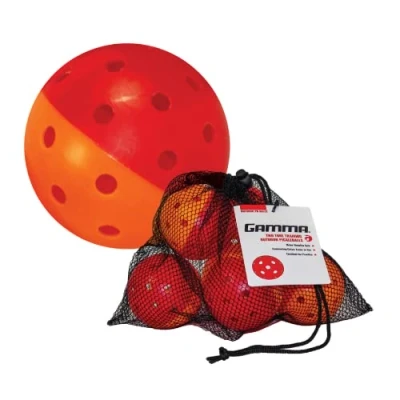 Image of GAMMA Two Tone Recreation Training Outdoor Pickleball 6/Pk
