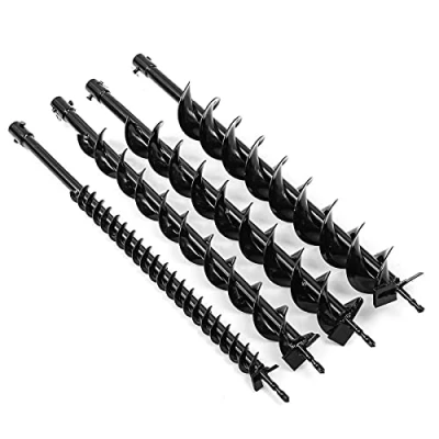 Image of Gaodpz 800mm Earth Drill Dual Blade Auger Bit Fence Borer For Petrol Post Hole Digger Power Tool Accessories 40/60/80/100mm (Hole Diameter : 80mm)