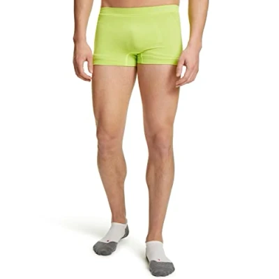 Image of FALKE Men&#039;s Warm Trend M BX Thermal Breathable Quick Dry 1 Piece Boxer Shorts, Green (Matrix 7316), S