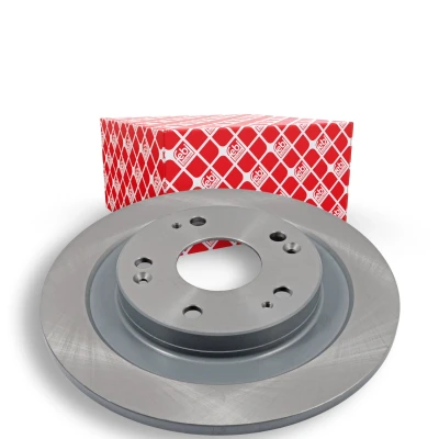 Image of 42510TV0E00, 42510TV0E01 Brake disc FEBI BILSTEIN 108479 Rear Axle 276mm 10mm 5 Hole 114,3mm solid Coated HONDA: CIVIC 9 Tourer,