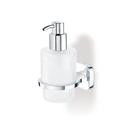 Image of Tiger Ramos Soap Dispenser, Stainless Steel, Chrome, 7.7 x 14.6 10.4 cm