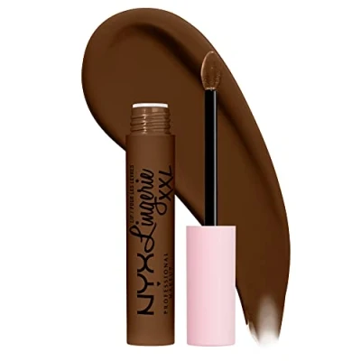 Image of NYX Professional Makeup Lip Lingerie XXL Long Lasting Matte Liquid Lipstick Goin Desnuda