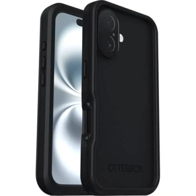 Image of OtterBox Frē Series PC Back Cover Black Magnetic Apple iPhone 16