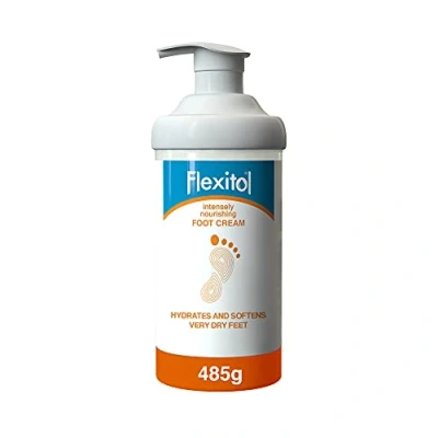 Image of Flexitol Intensely Nourishing Foot Cream, Quick Absorbing, Vitamin E Enriched Formula to Hydrate, Soften, and Moisturise Very Dry Feet Legs, Maintain Smooth 1 x 485g