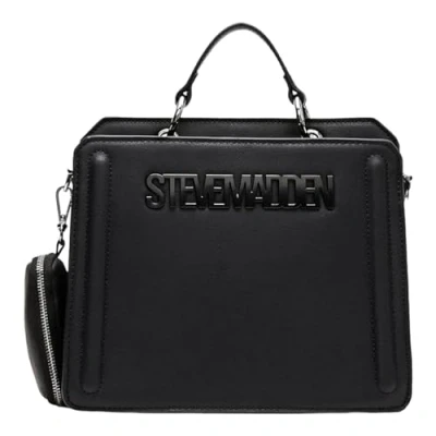 Image of Steve Madden Bevelyn Convertible Crossbody Bag, Black, One size