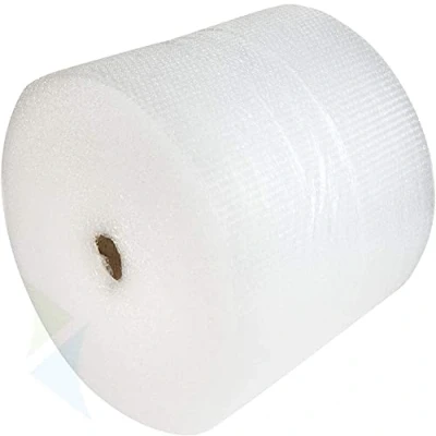 Image of Bubble Wrap Clear Cushioning Roll Perforated Packing Supplies For Packing, House Moving, Storage, Tv, Artwork, Greenhouse, Removal &amp; All Fragile Items (100M X 300MM)