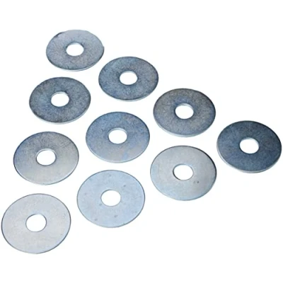 Image of Merriway BH02055 (10 Pcs) Penny Repair Mudguard Fender Washer, 38 mm x 10 (1.1/2 Inch 3/8 Inch) Hole Pack of Pieces