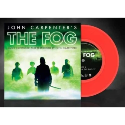 Image of John Carpenter The Fog Red vinyl 2018 UK 7&quot; SIL71475