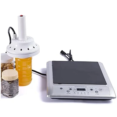 Image of KUMIAO Induction Bottle Sealer Electromagnetic Handheld Heat 20 130mm Aluminum Foil Adjustable 0.8KW 1.2KW Counting Function Efficient Sealing Machine For Bottles