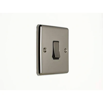 Image of Eurolite 1 Gang 10Amp Intermediate Switch Black Nickel Enhance Range Trim,ENINTBNB