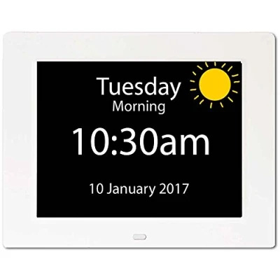 Image of NRS Healthcare Rosebud Reminder Dementia Clock