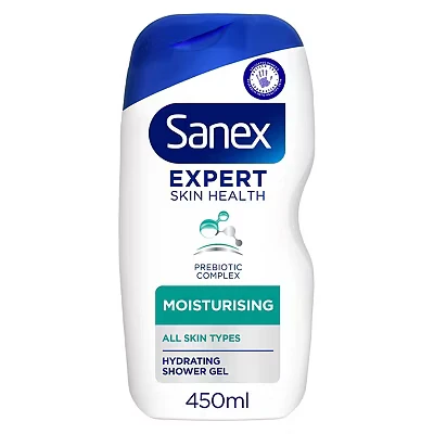 Image of Sanex Moisturising Shower Gel, 450ml