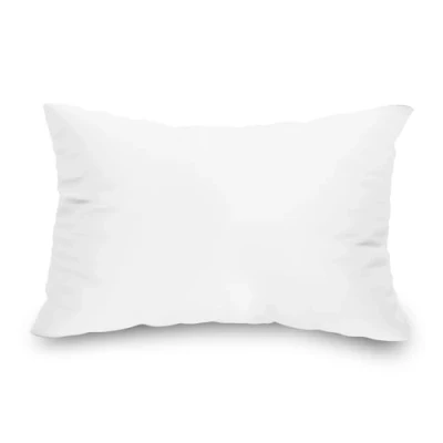 Image of Cozy Plain Dyed Pillowcases, Super Soft Housewife Percale Pillow Cases 2 Pack, Non Iron Polycotton Bedding Case, White
