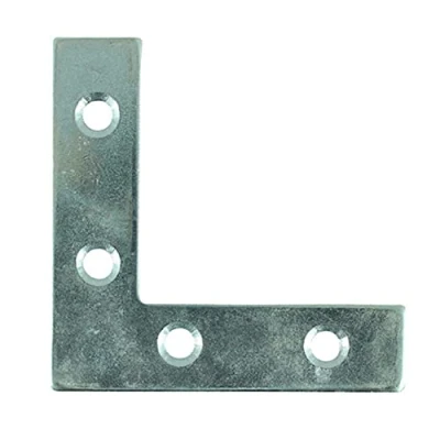 Image of 3x TIMCO Corner Plates Zinc 50CPL Pack of 50