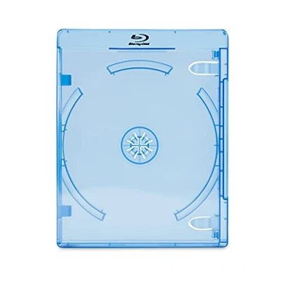 Image of 5 x Viva Elite Blu Ray 14mm Storage Cases for Single (1) Disc With Logo (Pack of 5)
