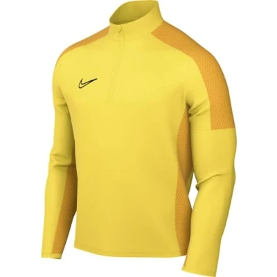 Image of NIKE DR1352 719 M NK DF ACD23 DRIL TOP Jacket Men&#039;s TOUR YELLOW/UNIVERSITY GOLD/BLACK Size