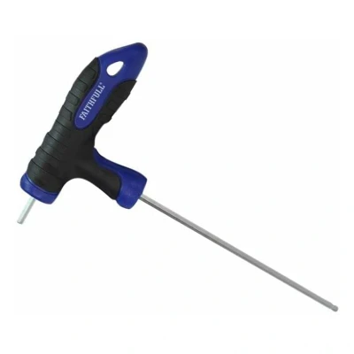 Image of Faithfull Ball Ended T Handle Hexagon Key 6mm FAIHK60MTN
