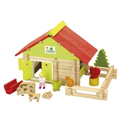 Image of Jeujura 8050 Building Game for Women with Animals 100 Pieces